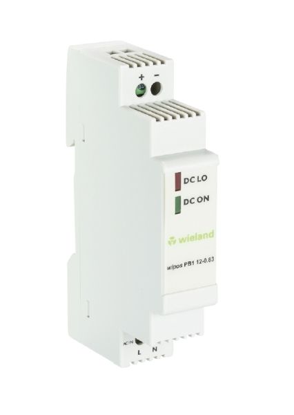 Wieland wipos PB1 12-0.83 1phasig 12VDC 0,83A Schaltnetzteil (81.000.6302.0)