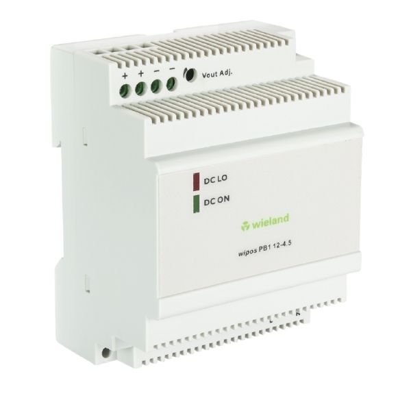 Wieland wipos PB1 12-4.5 1phasig 12VDC 4,5A Schaltnetzteil (81.000.6342.0)