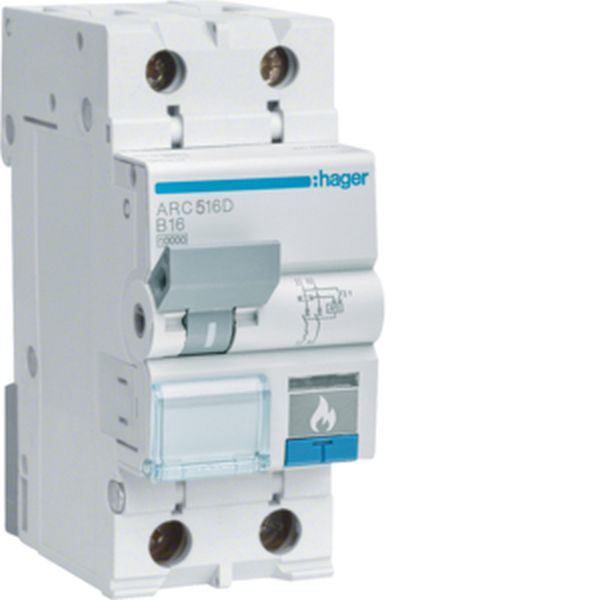 Hager ARC525D AFDD 1P+N 10kA B-25A 2M Brandschutzschalter (ARC525D) Hager ARC525D AFDD 1P+N 10kA B-25A 2M Brandschutzschalter (ARC525D)