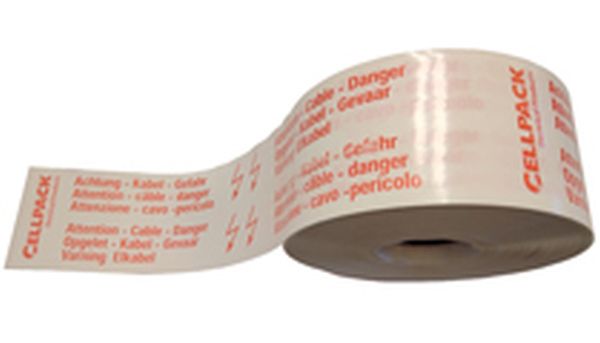 Cellpack Kabel 100-250 Traßenwarnband (125626)