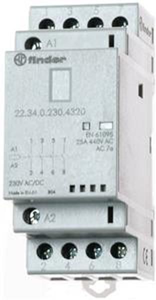 Finder 2S 2Ö 25A 230V AC Installationsschütz (22.34.0.230.4620)