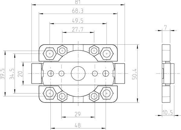 Rademacher VK 3310 nur für Small/35mm Antriebslager (94331000)