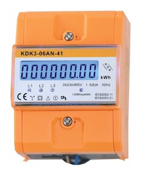 KDK fabrikneu nicht geeicht 4TE elektronischer Drehstromzähler (420006-4TE)