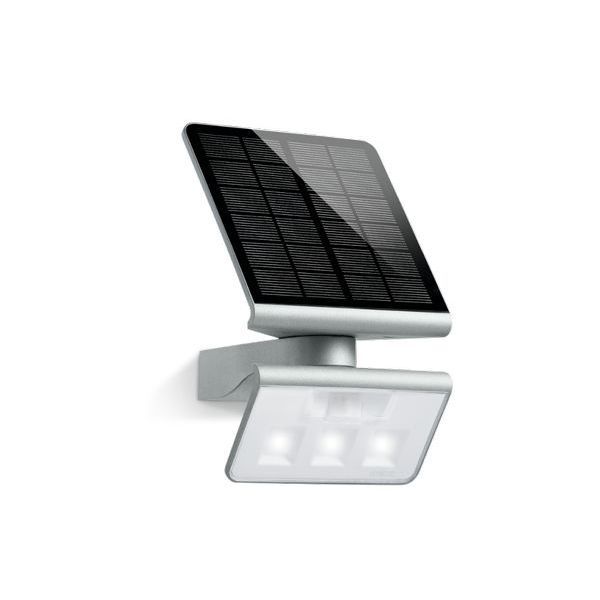 Steinel X-Solar L-S 1,2W 150lm 4000K 140° silber Solar-LED-Strahler (671013)