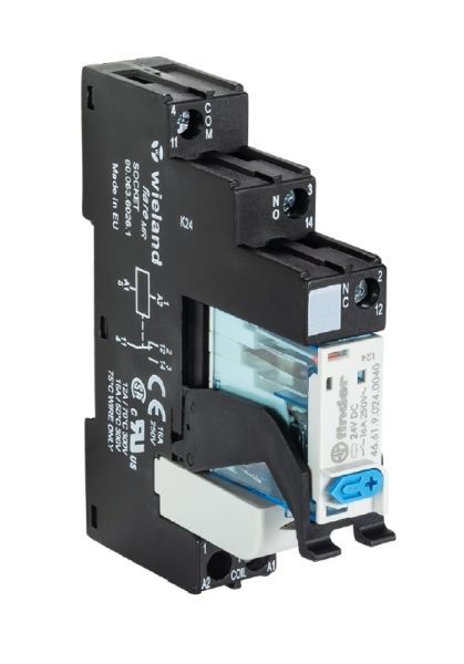 Wieland FLARE MR 24VDC-1W-16A-S Relaisbaustein (80.010.6002.2)