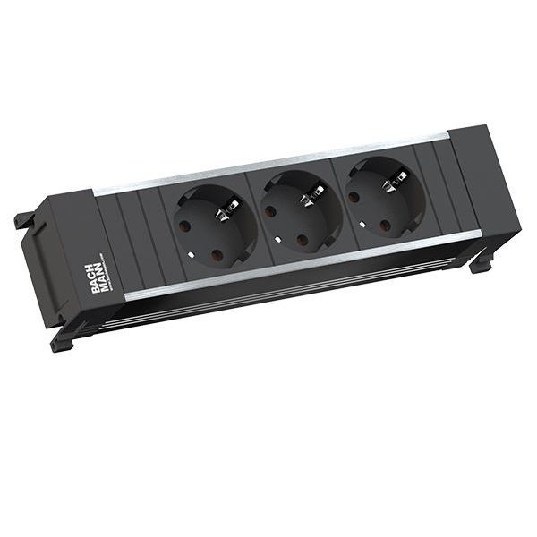 Bachmann Power Frame 3xSCHUKO-Steckdose Steckdoseneinheit (916.1192)