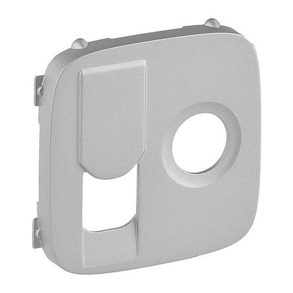 Legrand 754837 V.ALL TV+RJ45 K.6 UTP AL Abdeckung (754837)
