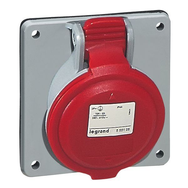 Legrand 555288 4P 32A 415V rot IP44 CEE-Steckdose (555288)