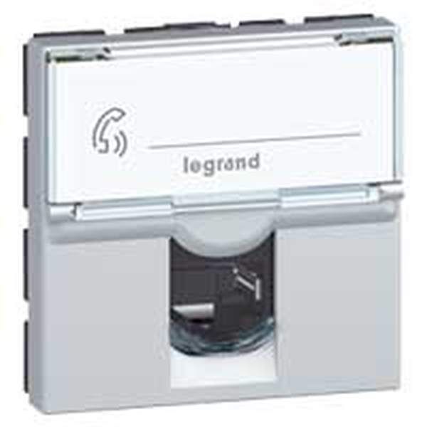 Legrand 079464 MSC Cat6 UTP 2mod alu Datensteckdose (079464)