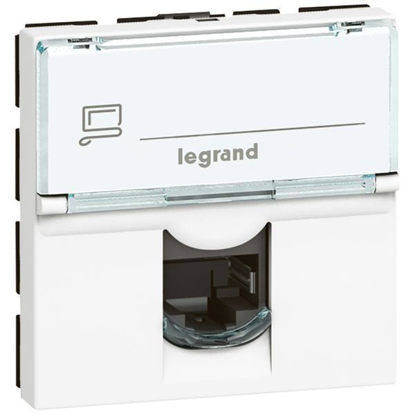 Legrand 076593 MSC C6 STP 90° 2mod ws Datensteckdose (076593)