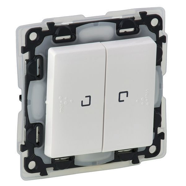 Legrand 752159 VLIFE IP44 UW Doppelwechselschalter (752159)