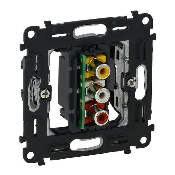 Legrand 753075 RCA 3-FACH Einsatz (753075)
