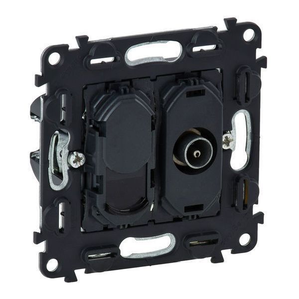 Legrand 753055 TV+RJ45 KAT6 UTP Einsatz (753055)