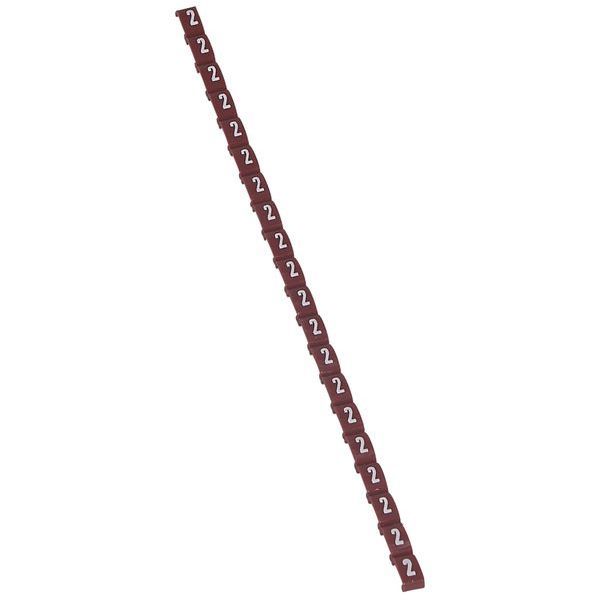 Legrand 038402 DUPLIX rot 2" Etiketten (038402)"