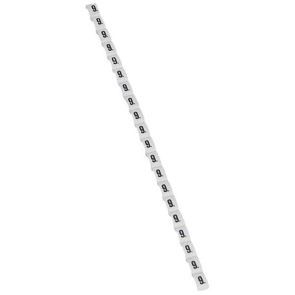 Legrand 038409 DUPLIX weiß 9" Etiketten (038409)"