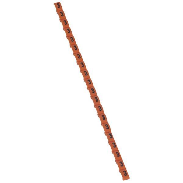 Legrand 038403 DUPLIX orange 3" Etiketten (038403)"