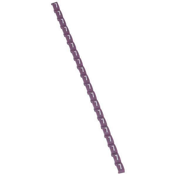 Legrand 038407 DUPLIX VIOLETT 7" Etiketten (038407)"