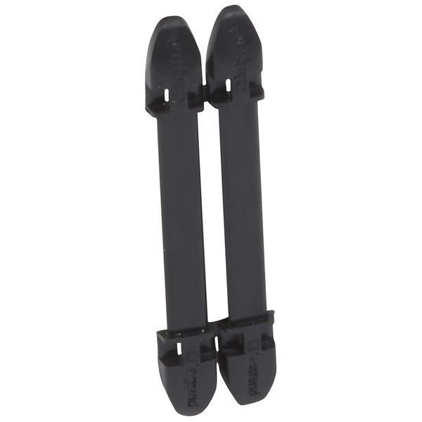 Legrand 038450 DUPLIX schwarz Etikettenträger (038450)