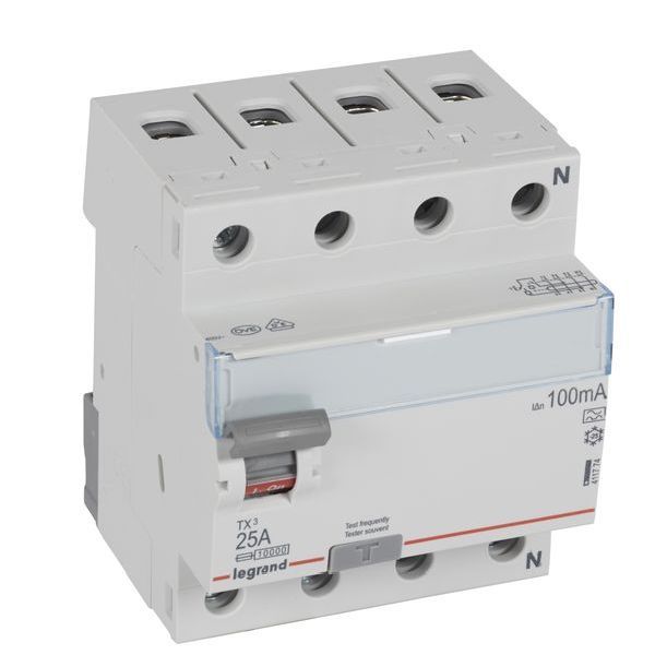 Legrand 411774 TX3 25A 4P 100MA A FI-Schutzschalter (411774)