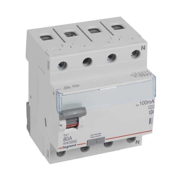 Legrand 411777 TX3 80A 4P 100MA A FI-Schutzschalter (411777)