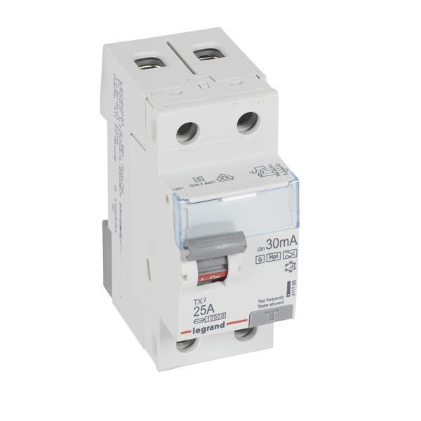 Legrand 411595 TX3 25A 2P 30MA A-G FI-Schutzschalter (411595)
