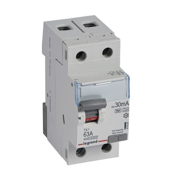 Legrand 411597 TX3 63A 2P 30MA A-G FI-Schutzschalter (411597)