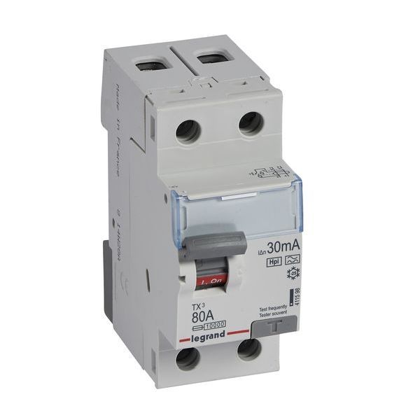Legrand 411598 TX3 80A 2P 30MA A-G FI-Schutzschalter (411598)