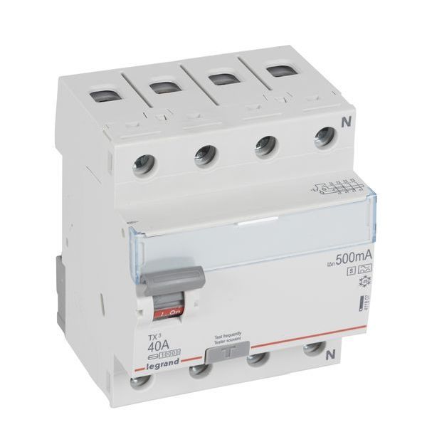 Legrand 411807 TX3 40A 4P 500MA A-S FI-Schutzschalter (411807)