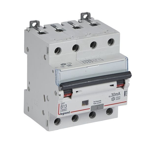 Legrand 411356 DX3 B13A 4P 6KA 30MA A FI/LS-Schalter (411356)