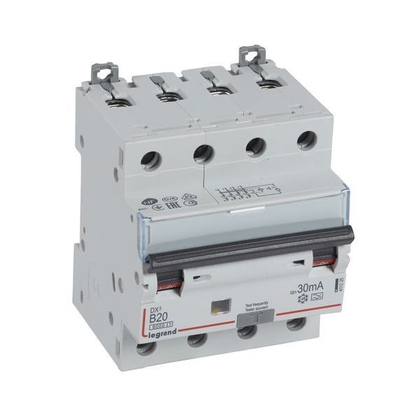 Legrand 411225 DX3 B20A 4P 6KA 30MA A FI/LS-Schalter (411225)