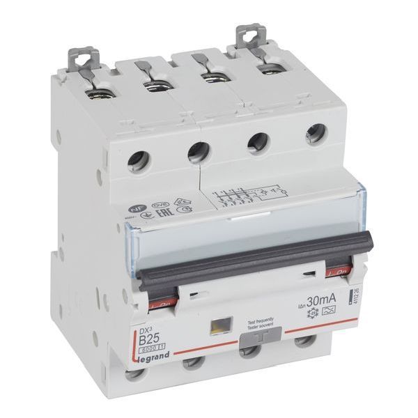 Legrand 411226 DX3 B25A 4P 6KA 30MA A FI/LS-Schalter (411226)