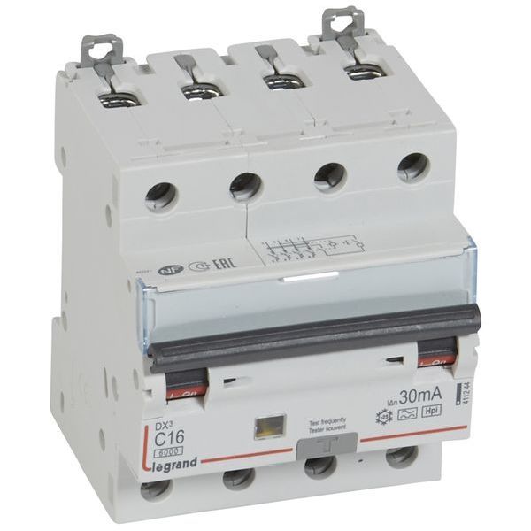 Legrand 411244 DX3 C16 4P 6KA 30MA A-HPI FI/LS-Schalter (411244)