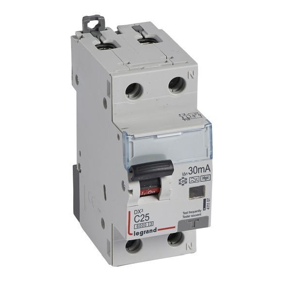 Legrand 411107 DX3 C25 1+N 6KA30MA A-HPI FI/LS-Schalter (411107)