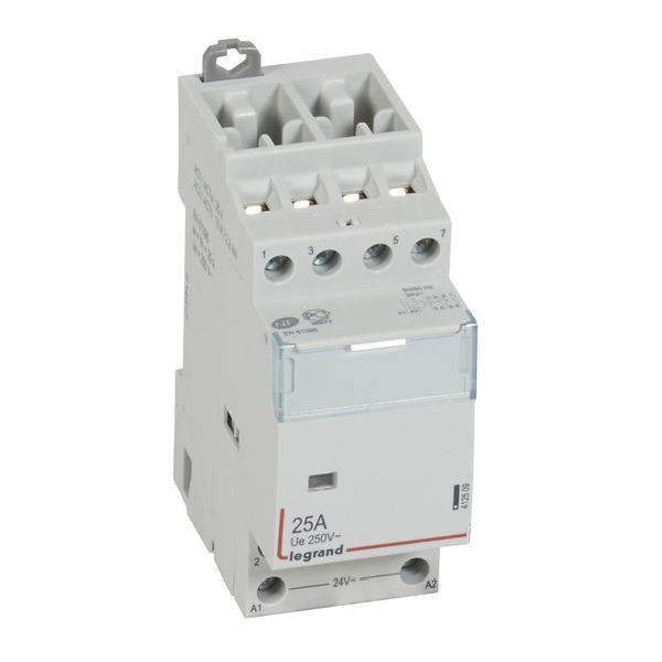 Legrand 412509 CX3 24V 25A 2O+2S O.HD Installationsschütz (412509)