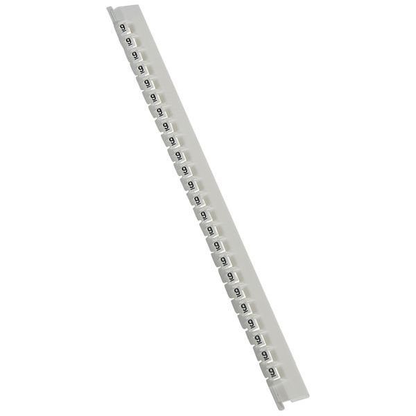 Legrand 037803 MEMOCAB 9" weiß Kennzeichnungssystem (037803)"