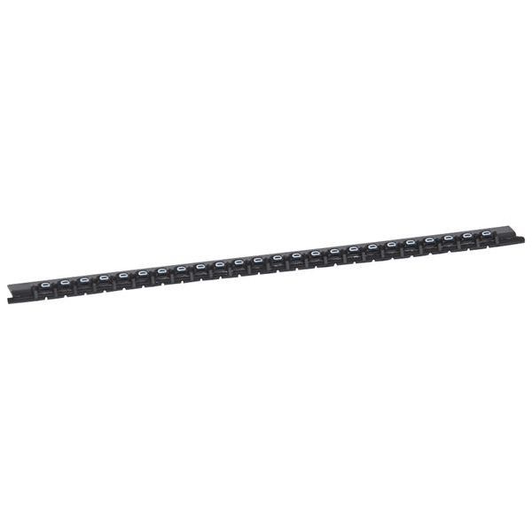 Legrand 037809 MEMEOCAB 0" schwarz Kennzeichnungssystem (037809)"