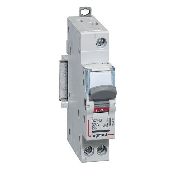 Legrand 406406 DX3 KIPPSCH. AUS 1P BEL. 32A Lasttrennschalter (406406)