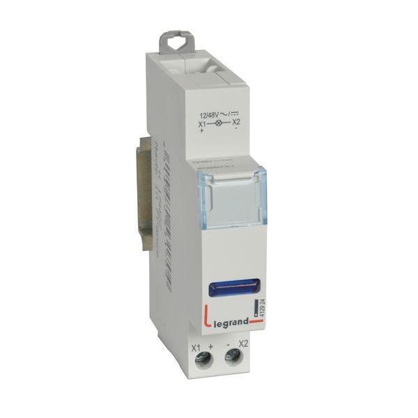 Legrand 412924 CX3 BL 12/48V AC/DC LED-Meldeleuchte (412924)