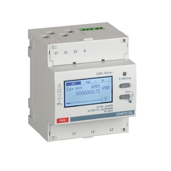 Legrand Conto D4-Pt MID 3-ph. Stromw. RS485 4TE Energiezähler (CE4TBDTMID)
