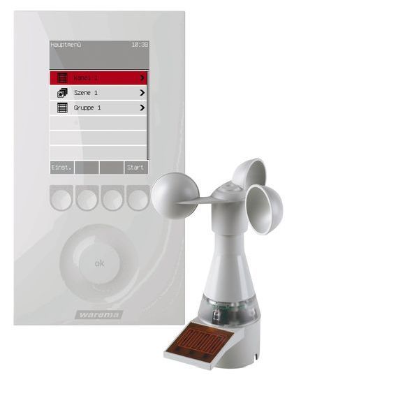 Warema Wisotronic 1-Kanal weiß mit Multisense Sonnenschutzsteuerung (1002840)