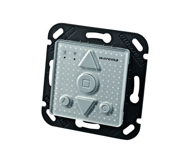 Warema basic silber WMS Wandsender (2003494)