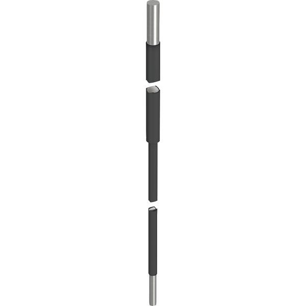 Pröpster D:16/10mm St/tZn Anschl.-Fahne L:1.750mm Erdeinführung (102 075)
