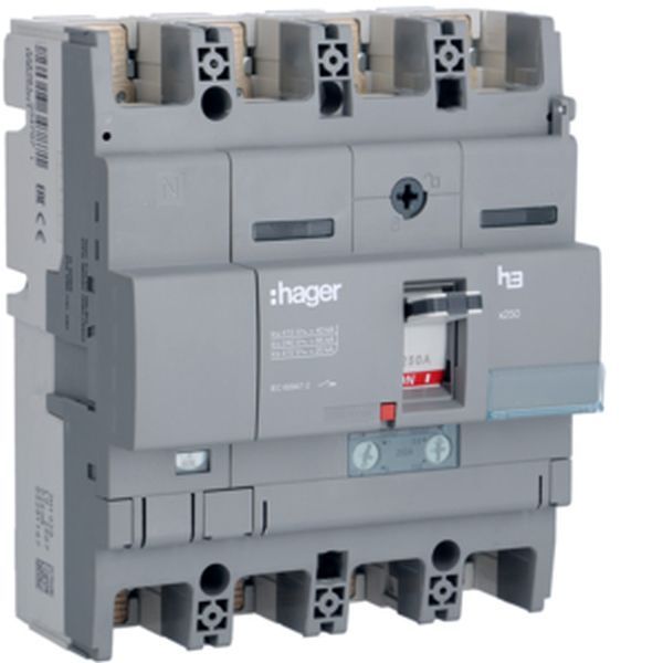 Hager HNB252H x250 4polig 40kA 250A TM50 Leistungsschalter (HNB252H)