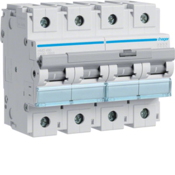 Hager HMD490 4polig D100A 6M 15kA Leitungsschutzschalter (HMD490)