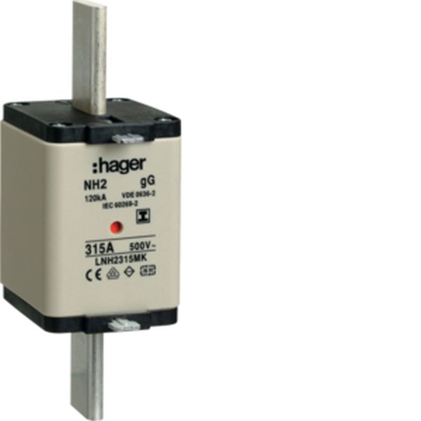 Hager LNH2315MK NH2 gG 500V 315A Iso-Griff NH-Sicherungseinsatz (LNH2315MK)