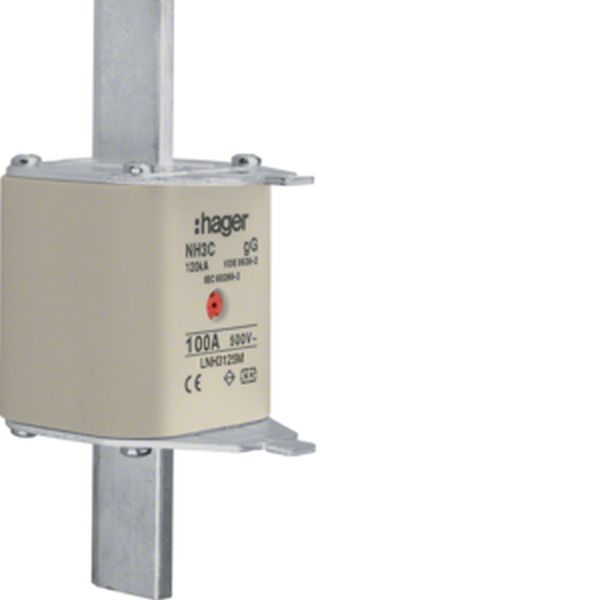 Hager LNH3125M NH3C gG 500V 125A K-Melder NH-Sicherungseinsatz (LNH3125M)
