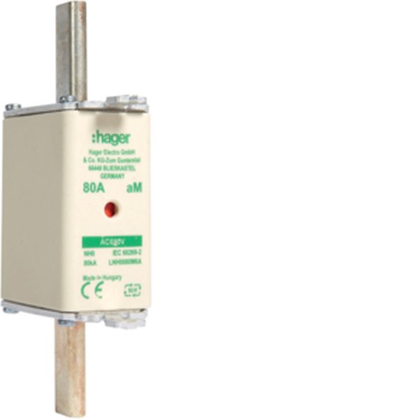 Hager LNH0080M6A NH0 aM 690V 80A K-Melder NH-Sicherungseinsatz (LNH0080M6A)