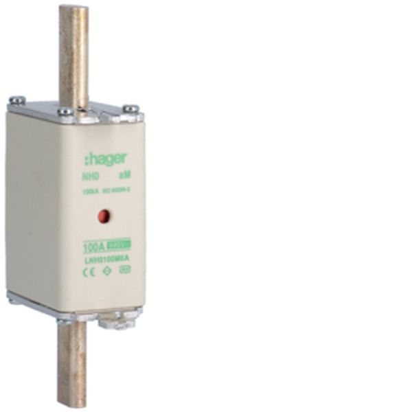 Hager LNH0100M6A NH0 aM 690V 100A K-Melder NH-Sicherungseinsatz (LNH0100M6A)