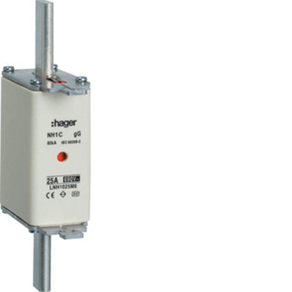 Hager LNH1025M6 NH1 gG 690V 25A K-Melder NH-Sicherungseinsatz (LNH1025M6)