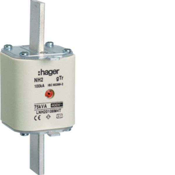 Hager LNH20108M4T NH2 gTr 400V 75kVA 108A M NH-Sicherungseinsatz (LNH20108M4T)